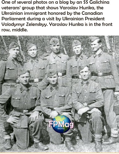 Feminine-Perspective-Magazine-Yaroslav-Hunka-with-his-Nazi-Unit