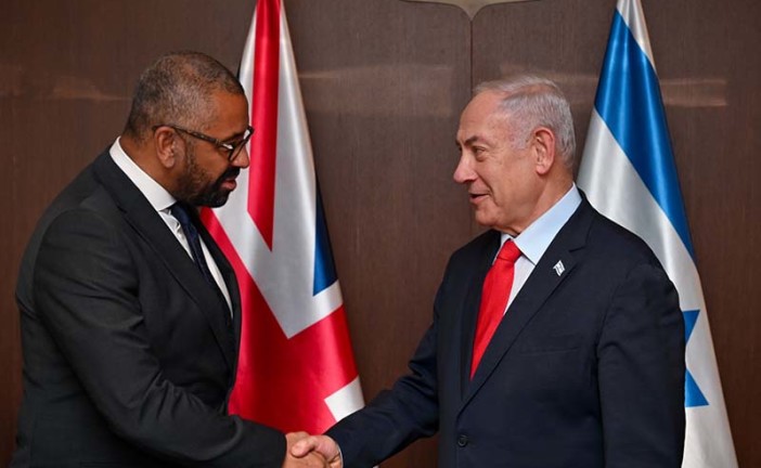 Benjamin Netanyahu rencontre le secrétaire d’État britannique aux Affaires étrangères à Jérusalem