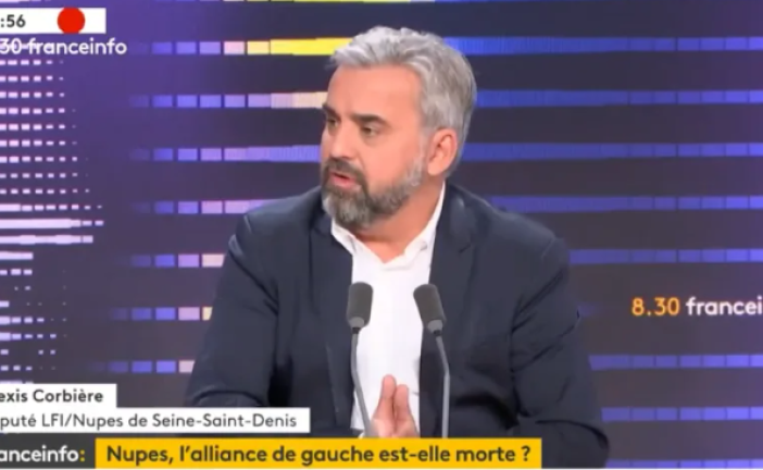 Alexis Corbière n’aurait pas pu faire pire lapsus en parlant de Jean-Luc Mélenchon sur franceinfo