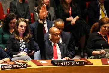Les Etats-Unis mettent leur véto à une résolution à l’ONU appelant à un  « cessez-le-feu humanitaire immédiat » à Gaza.