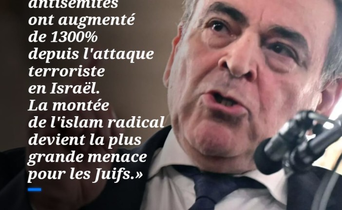 Joel Mergui » La montée de l’islam radical devient la plus grande menace pour les juifs »