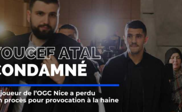« Un jour noir sur les juifs » : un joueur de l’OGC Nice condamné à huit mois de prison avec sursis