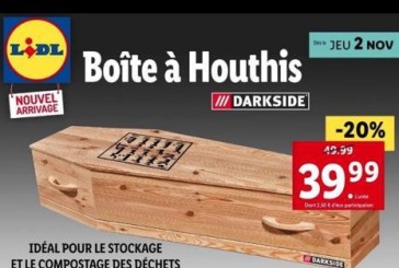 Boite à Houtis en promotion chez Tsahal « Compostage de déchets »