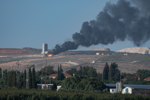 hezbollah strikes israel