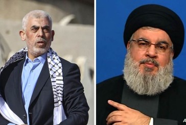 Israël en guerre : Yahya Sinwar remercie Hassan Nasrallah, le chef du Hezbollah, pour son soutien