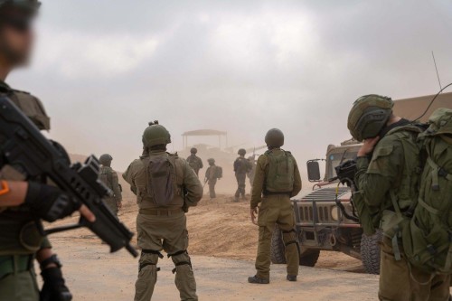 Tsahal fighting Gaza