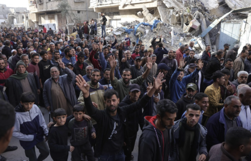 Manif contre le Hamas