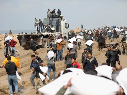 aide humanitaire gaza