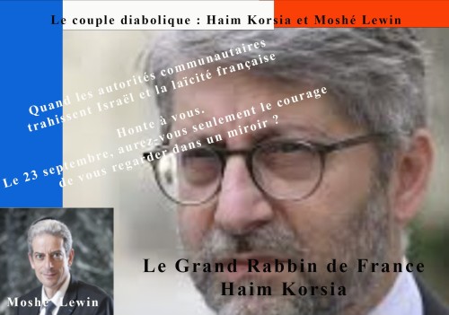 Moshé lewin Haim Korsia
