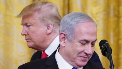 trump vs netanyahu