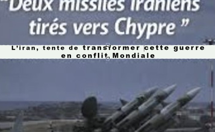 Chypres visé  par  la République Islamic