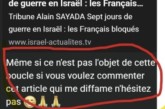 Réaction de la députée Caroline Yadan à ma tribune du 6 Mars 2026 :  elle appelle ses soutiens à appeler  et  intervenir ?