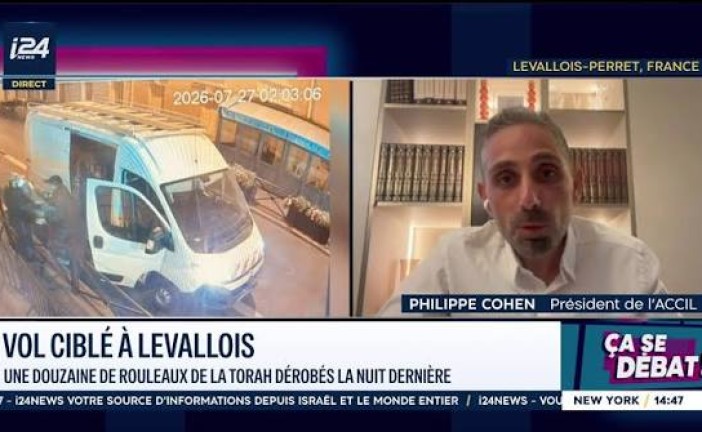 ÉDITORIAL – Par Alain SAYADA – Vol des neuf Sifrei Torah de Levallois : jusqu&rsquo;à quand le silence ? Que s&rsquo;est-il réellement passé ?