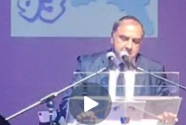 Video :Prise de parole de René Taieb président des communautés Juives du Val D&rsquo;Oise UCJ 95 lors du Diner Républicain du CCJ 93