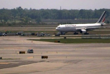 Un avion français escorté par des chasseurs américains à New-York