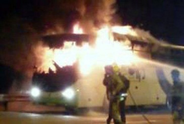 Un autobus touché par des cocktails molotov près de Hébron