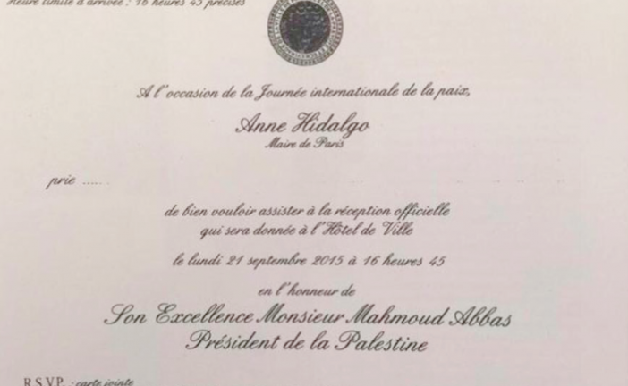 Mahmoud Abbas, Président d’un Etat de Palestine qui n’existe pas !