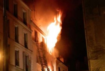 France: 8 morts dans un incendie rue Myrha dans le XVIII arrondissement de Paris.