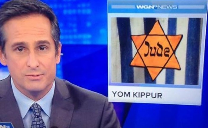 La regrettable erreur d’un JT américain à l’annonce de Yom Kippour…