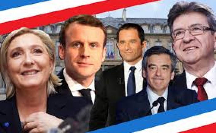 Présidentielle 2017 : A 17h30:   Emmanuel Macron : 23,8 % Marine Le Pen : 22,3 %