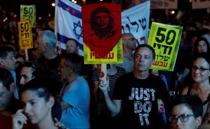 Israël: 15 000 manifestants contre l’occupation des Territoires palestiniens