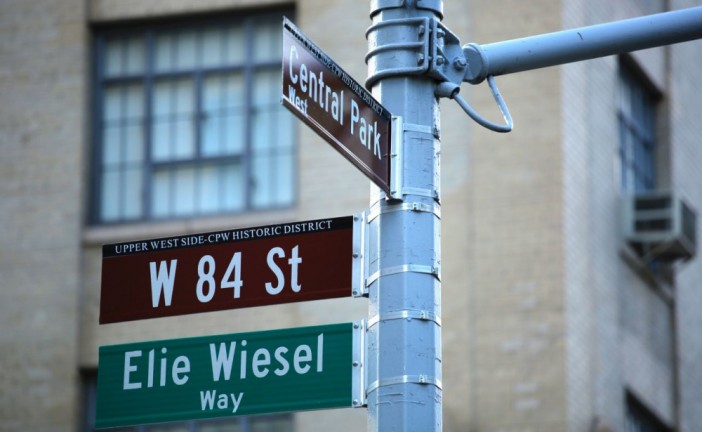 New York : une rue Elie Wiesel à Manhattan