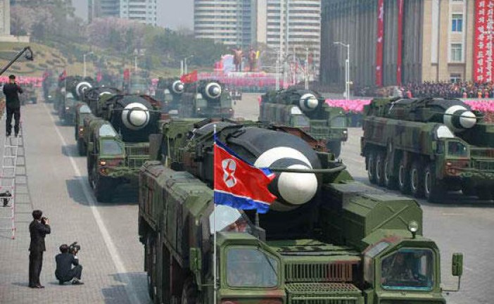 En Corée du Nord, une ville aurait été frappée par des débris d’un missile