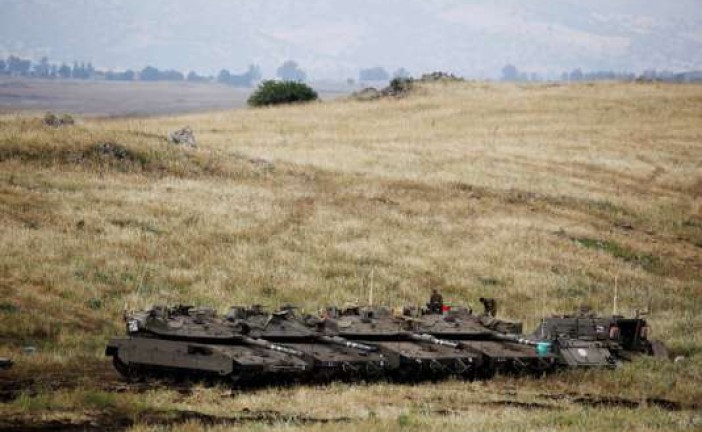 Alerte : l’armée Israélienne en état d’alerte  dans le  Golan