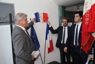 France : – HOMMAGE AUX VICTIMES DU TERRORISME ET AUX FORCES DE L’ ORDRES 18 JUIN 2018 ( Echo Photo Alain AZRIA)