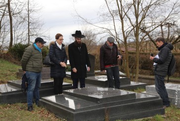 CÉRÉMONIE QUATZENHEIM CIMETIÈRE 3 MARS 2019.Alain Azria (Israel Actualités)