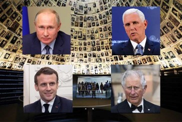 Le ministre des Affaires étrangères, Israël Katz, a accueilli ce soir. mardi le président français Emmanuel Macron à l’aéroport Ben Gourion pour assister au 75e anniversaire de la libération d’Ashwitz par le Forum international.