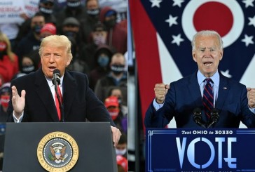 Le scrutin  très serré Donald Trump rattrape  son retard sur Joe Biden