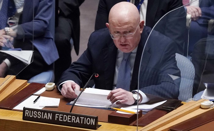 La Russie veut condamner Israël au conseil de sécurité de l’ONU