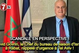 L’ambassadeur israélien au Maroc rappelé en raison d’accusations, notamment sexuelles
