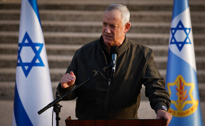 Frontières maritimes entre Israël et le Liban : Benny Gantz demande à Tsahal de se préparer « à n’importe quel scénario dans le nord »