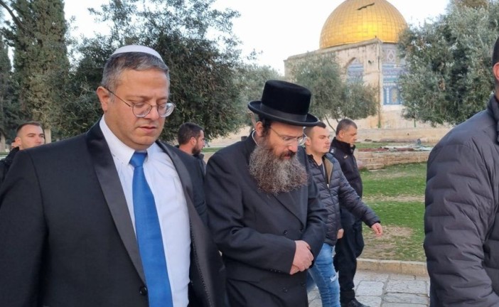 Le conseil de sécurité de l’ONU va réunir aujourd’hui pour discuter de la visite d’Itamar Ben Gvir au mont du Temple