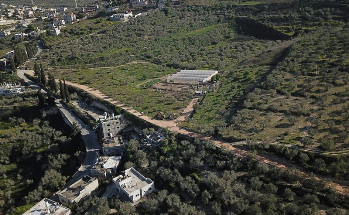 Une route palestinienne endommage un site archéologique israélien en Judée-Samarie