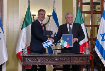 Le ministre israélien des Affaires étrangères demande l’aide de l’Italie pour empêcher l’Union européenne d’interférer dans le conflit israélo-palestinien