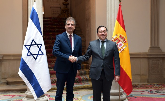 Le ministre israélien des Affaires étrangères en visite à Madrid pour discuter de la menace iranienne