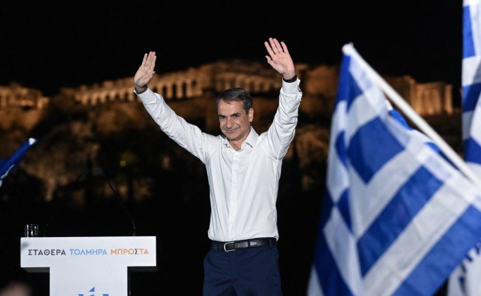 Grèce : Kyriakos Mitsotakis, l’un des alliés de l’État Israël, remporte les élections nationales