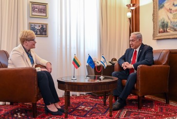 Benjamin Netanyahu rencontre la première ministre lituanienne à Jérusalem