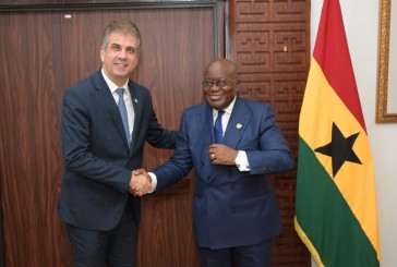 Le ministre israélien des Affaires étrangères en visite au Ghana afin de renforcer les liens entre Israël et l’Afrique