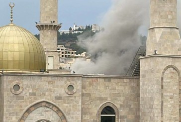 En Israël, des informations font état de la chute d’une roquette ou missile dans la mosquée de Abou Gush