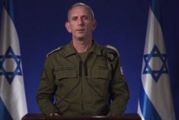 The Spokesman of the Israel Defense Force, Rear Admiral Daniel Hagari has made a Statement reporting that 99% of the Threats that were launched tonight against Israel by Iran were Intercepted