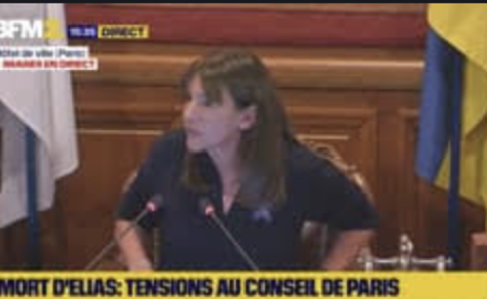 Video : Nelly Garnier a déclenché la fureur de la majorité au Conseil de Paris en accusant la gauche d’avoir une part de responsabilité dans la mort du jeune Élias.