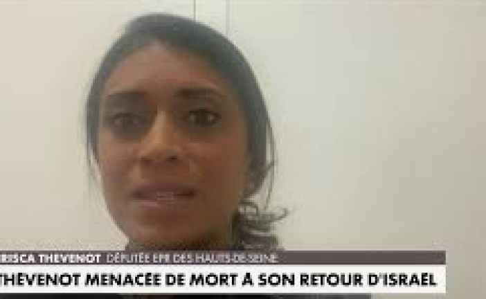 P. Thévenot et ses enfants ont été menacés de mort à la suite d’un tweet de Rima Hassan après son voyage en Israel.