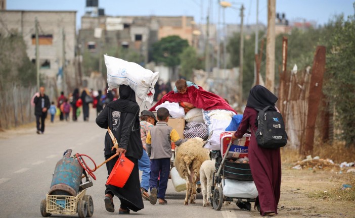 Israël en guerre : Tsahal ordonne aux civils gazaouis à évacuer des zones de Rafah, suite à la reprise des combats des forces israéliennes dans ce secteur