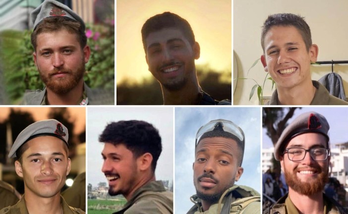 Israël en guerre : Tsahal annonce le décès de sept de ses soldats, tués au combat dans le sud de Gaza