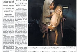 Israël en guerre : le New York Times corrige son article concernant un enfant de Gaza qui serait prétendument « affamé »