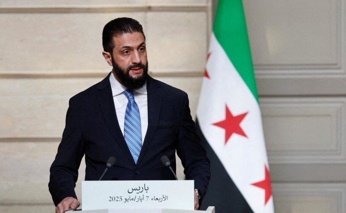 Ahmed al-Charaa confirme qu’Israël et Syrie sont engagés « dans des négociations sécuritaires directes »